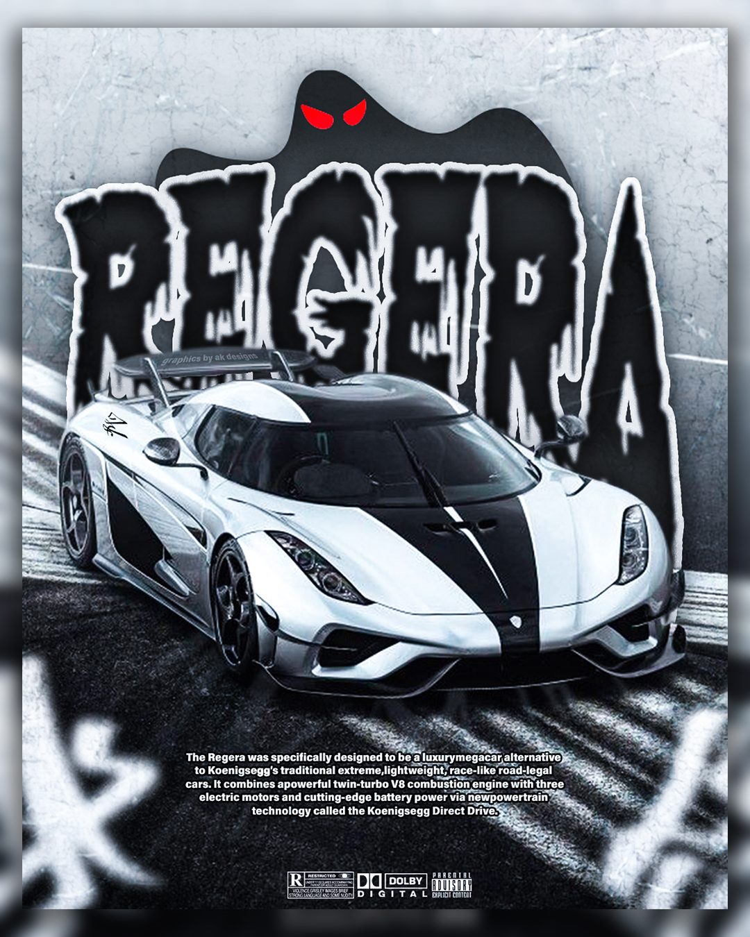 Koenigsegg regera Poster