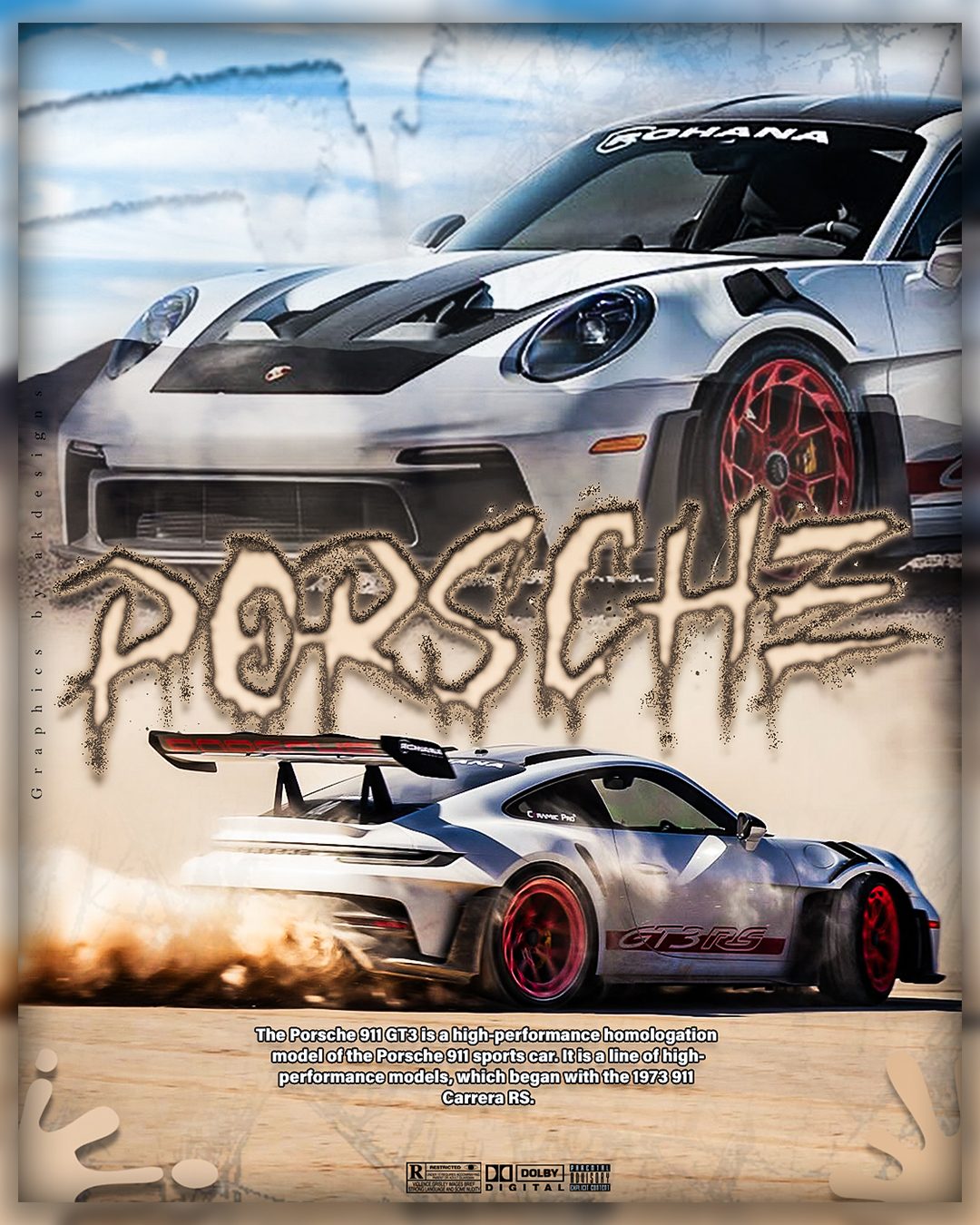 Porsche 911 GT3 (1) Poster